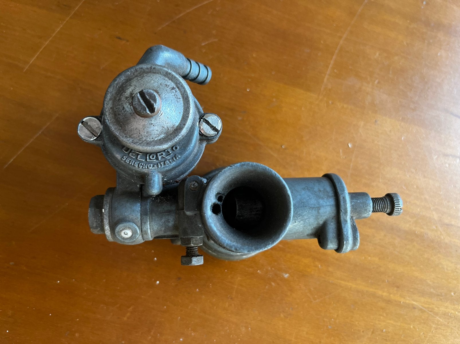 Vespa carburateur voor de 125cc scooter zo eind 1950., Motoren, Ophalen of Verzenden, Gebruikt