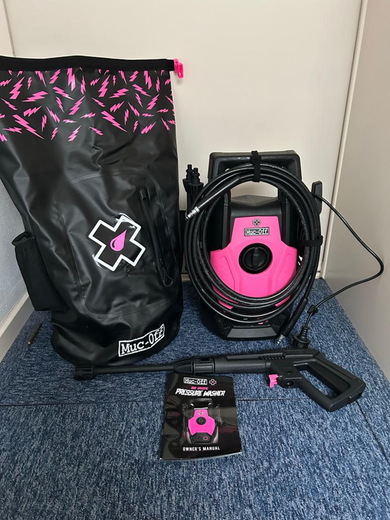 MUC-OFF Bike Specific Hogedrukreiniger met tas, Ophalen, Zo goed als nieuw, Overige typen