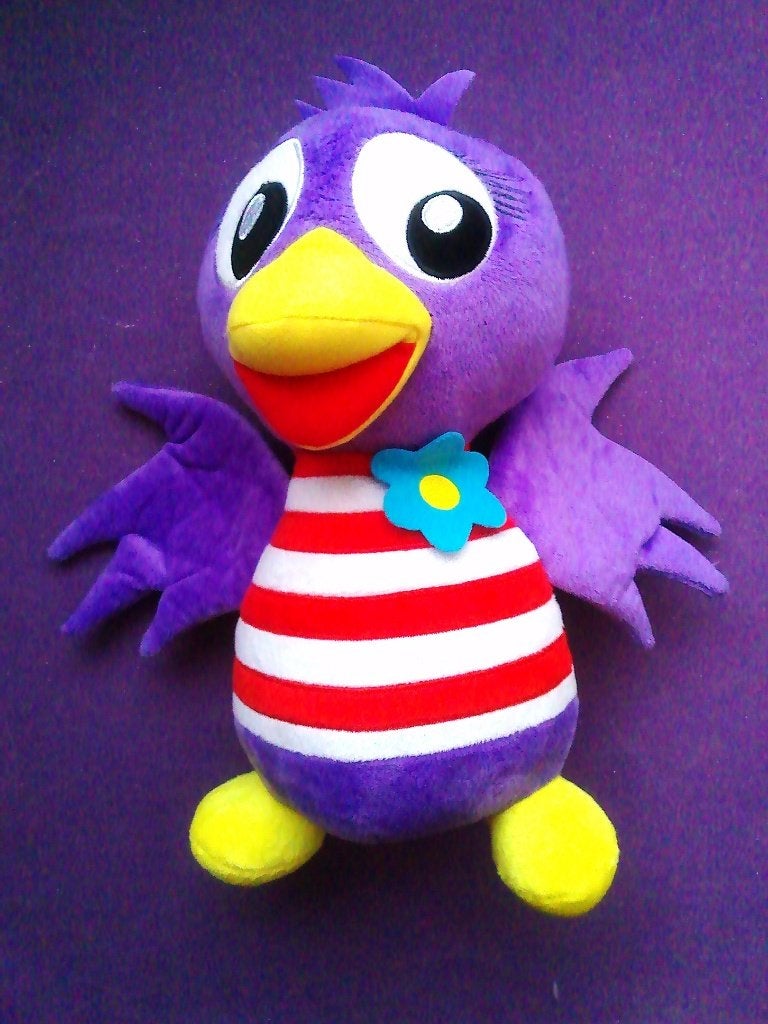 EFTELING TIAMO Knuffel VOGEL JET. 30 CM **Nieuw**, Kinderen en Baby's, Speelgoed | Knuffels en Pluche, Paars, Overige typen, Nieuw