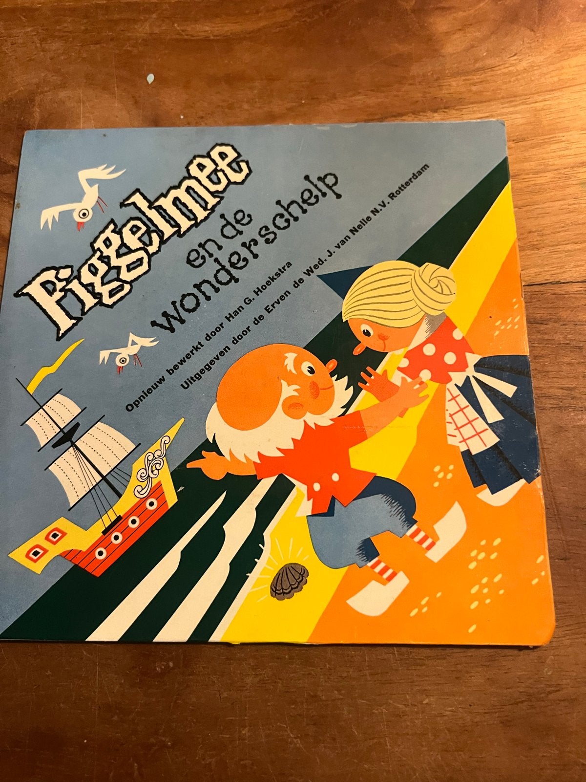 Figgelmee en de Wonderschelp - Vintage Vinyl Singletje, Gebruikt, Ophalen of Verzenden, EP, Kinderen en Jeugd