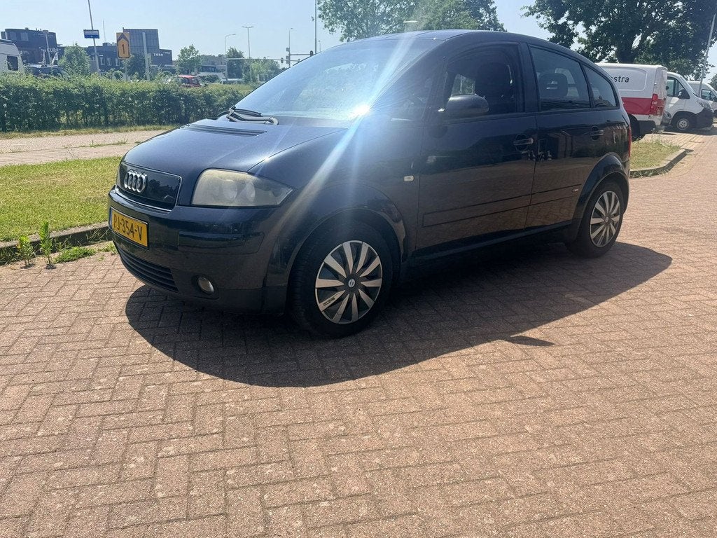 Audi A2 1.4 Benzine - Apk 06-2027 - Airco - Rijdt goed, Auto's, Audi, Voorwielaandrijving, Stof, Gebruikt, 31 €/maand