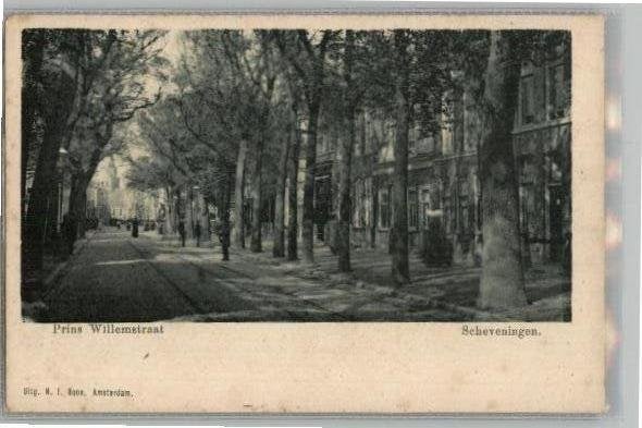 Scheveningen Prins Willemstraat vóór 1906 N.J. Boon, Verzenden, Voor 1920, Ongelopen, Zuid-Holland