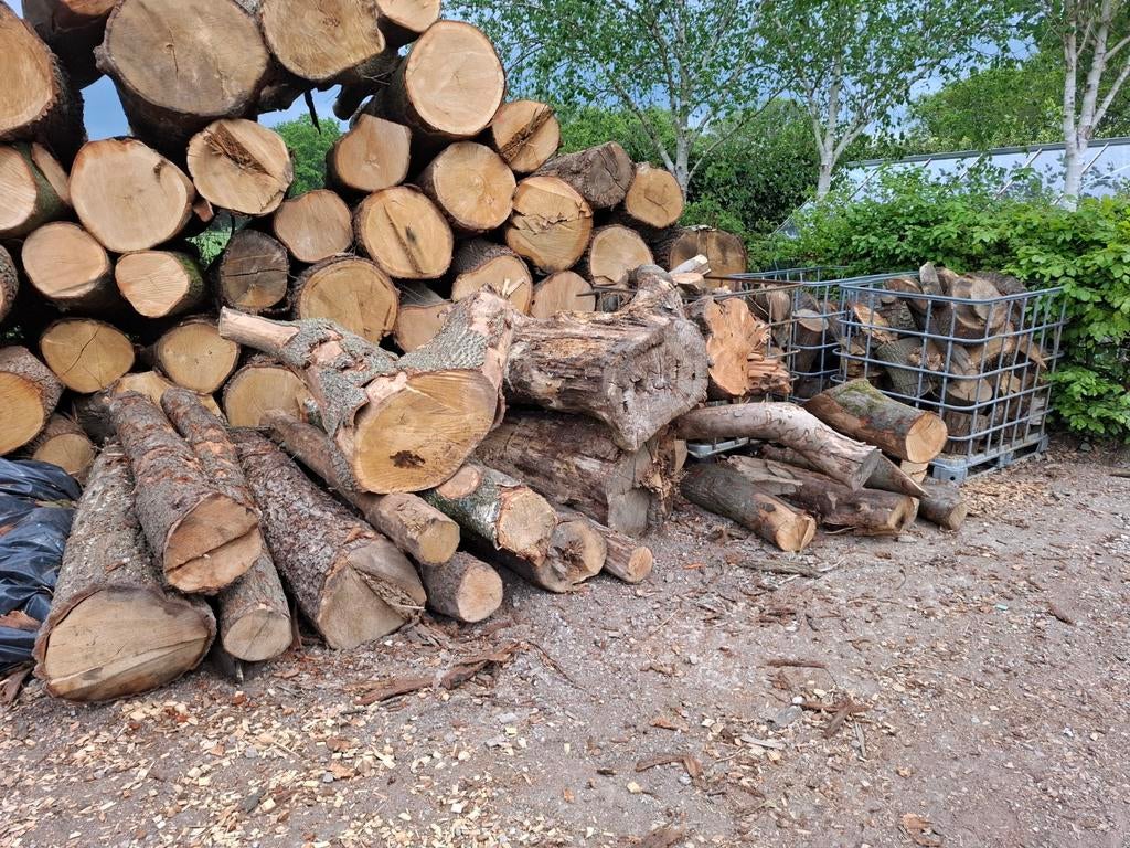 Haardhout eik / berk / blokken., 6 m³ of meer, Ophalen
