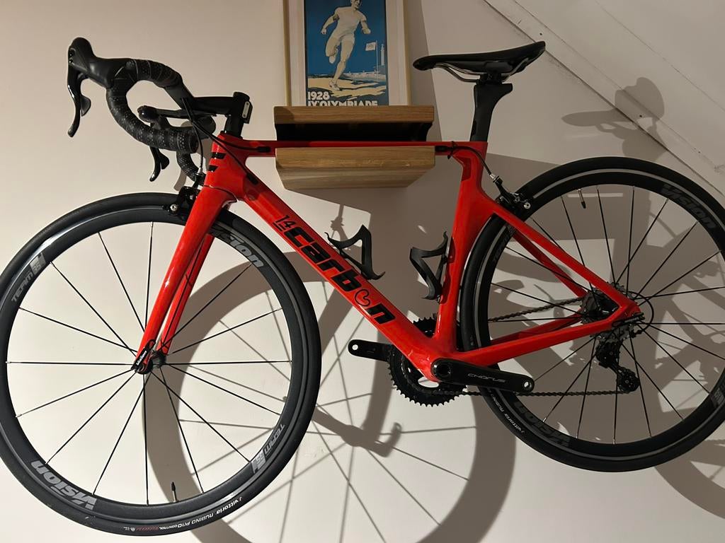 14Carbon racefiets XS (48cm), Fietsen en Brommers, Fietsen | Racefietsen, 28 inch, Carbon, Minder dan 49 cm, Zo goed als nieuw