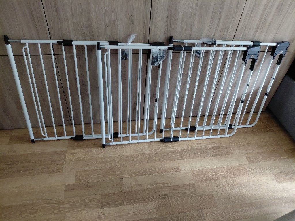 3x a3 safetydoor traphekje verstelbaar, Ophalen, Gebruikt, 115 cm of meer, Metaal of IJzer