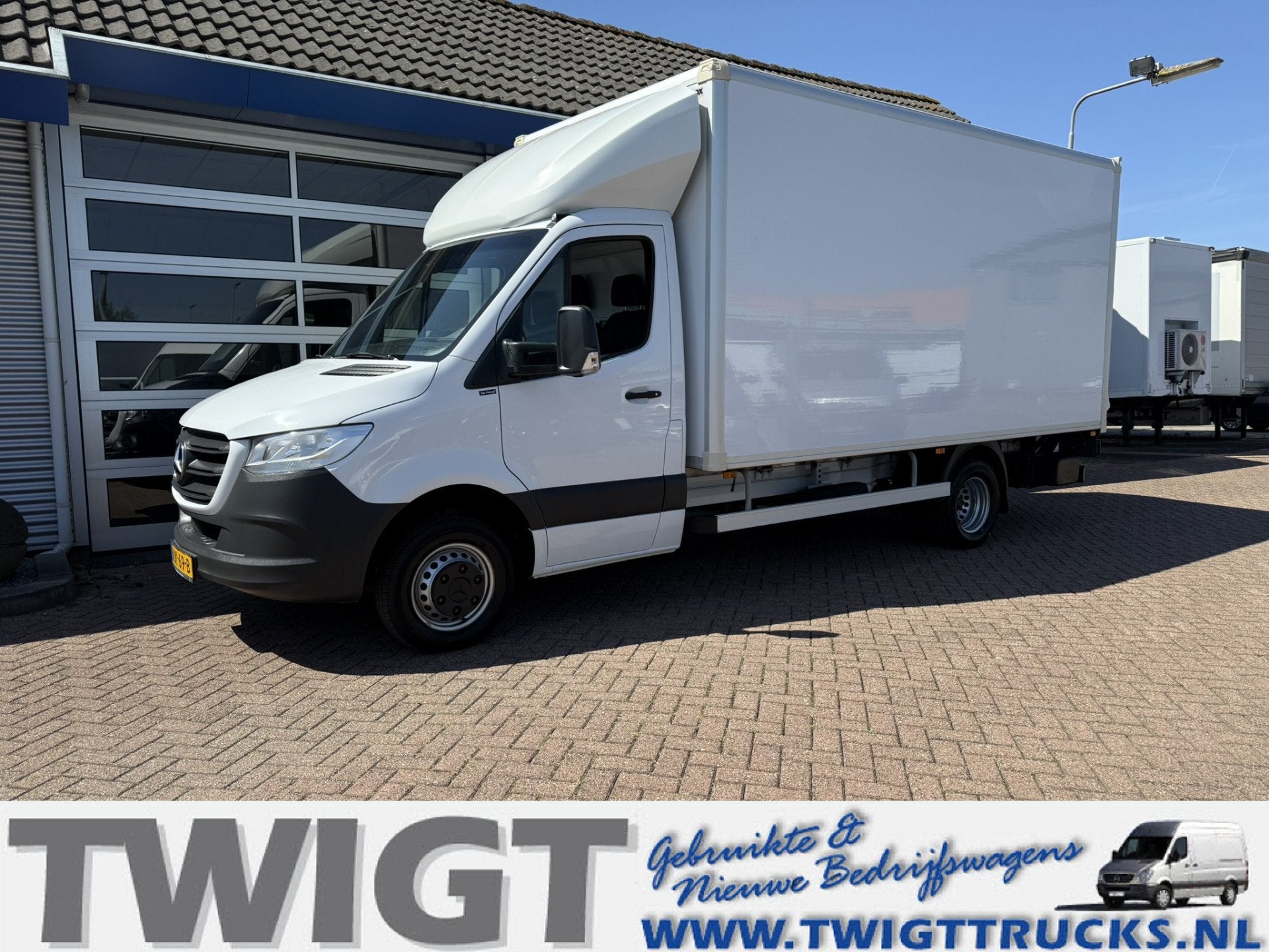 Mercedes-Benz Sprinter 514 2.2 CDI L3 EURO VI-D Bakwagen laa, Achterwielaandrijving, Gebruikt, Wit, Bedrijf