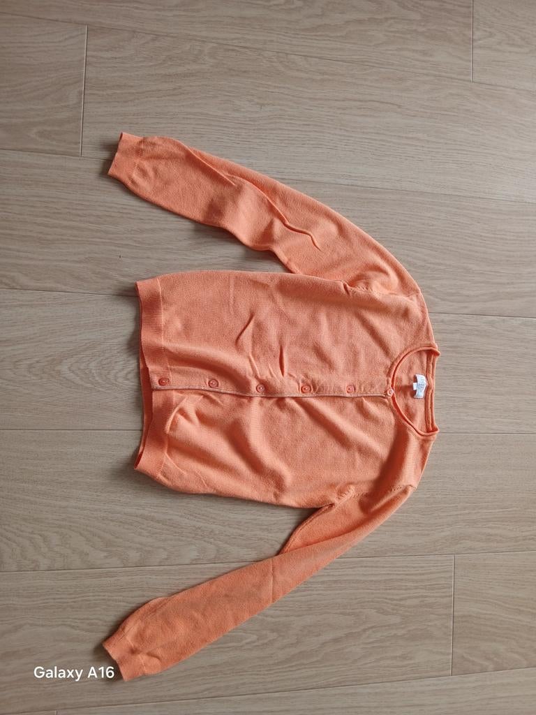 Lichtoranje vestje Frizzle maat 152, Ophalen of Verzenden