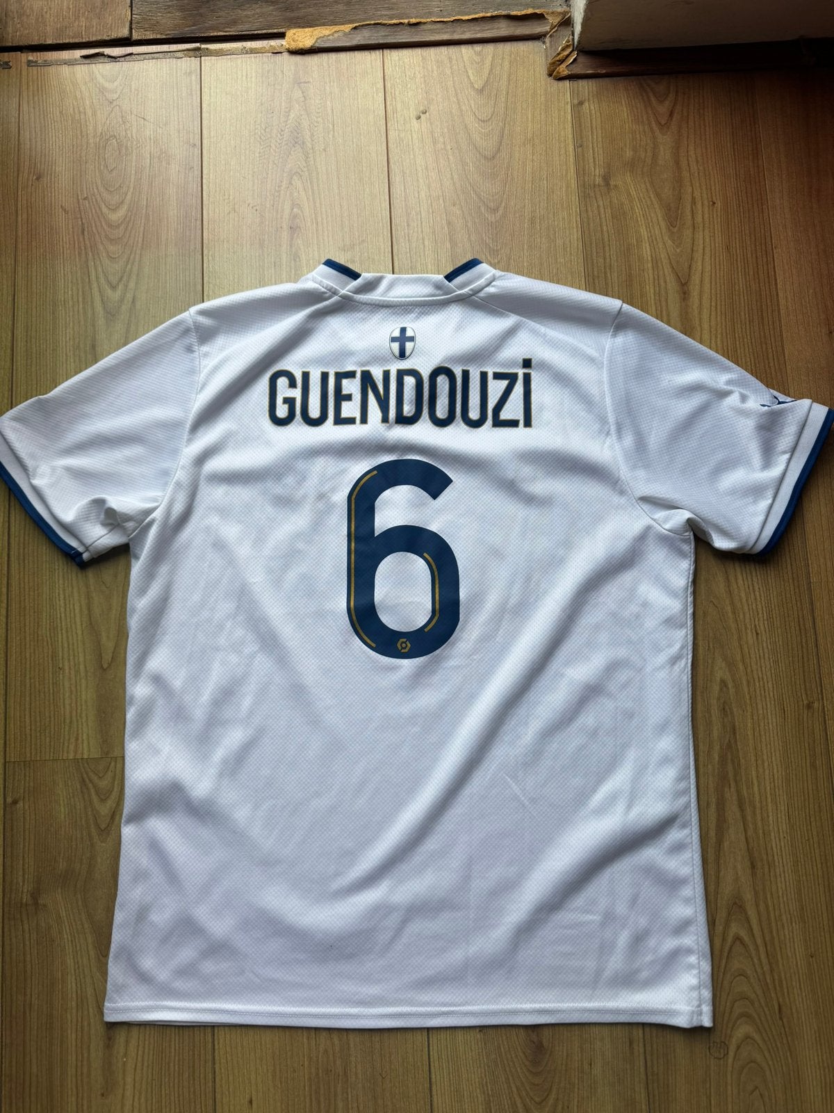 Origineel voetbalshirt Olympique Marseille Geundouzi #6 l’om, Ophalen of Verzenden, Zo goed als nieuw, Shirt
