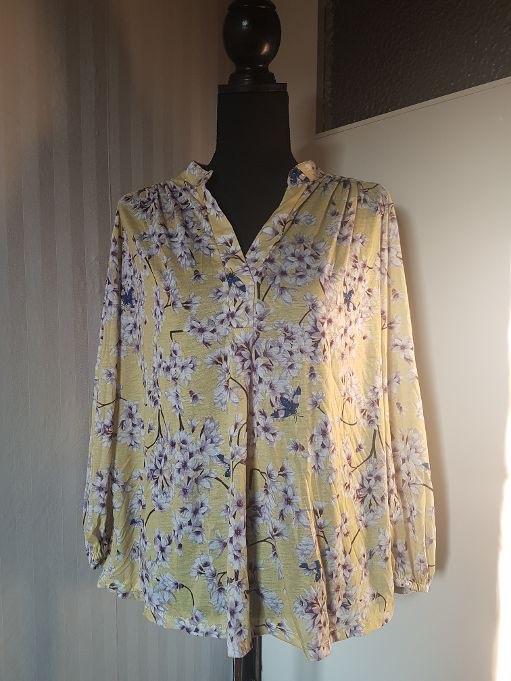 Romantische Anna Glover x H&M blouse / top S 36/38. Nieuw!, Verzenden, Geel, Maat 36 (S), Nieuw
