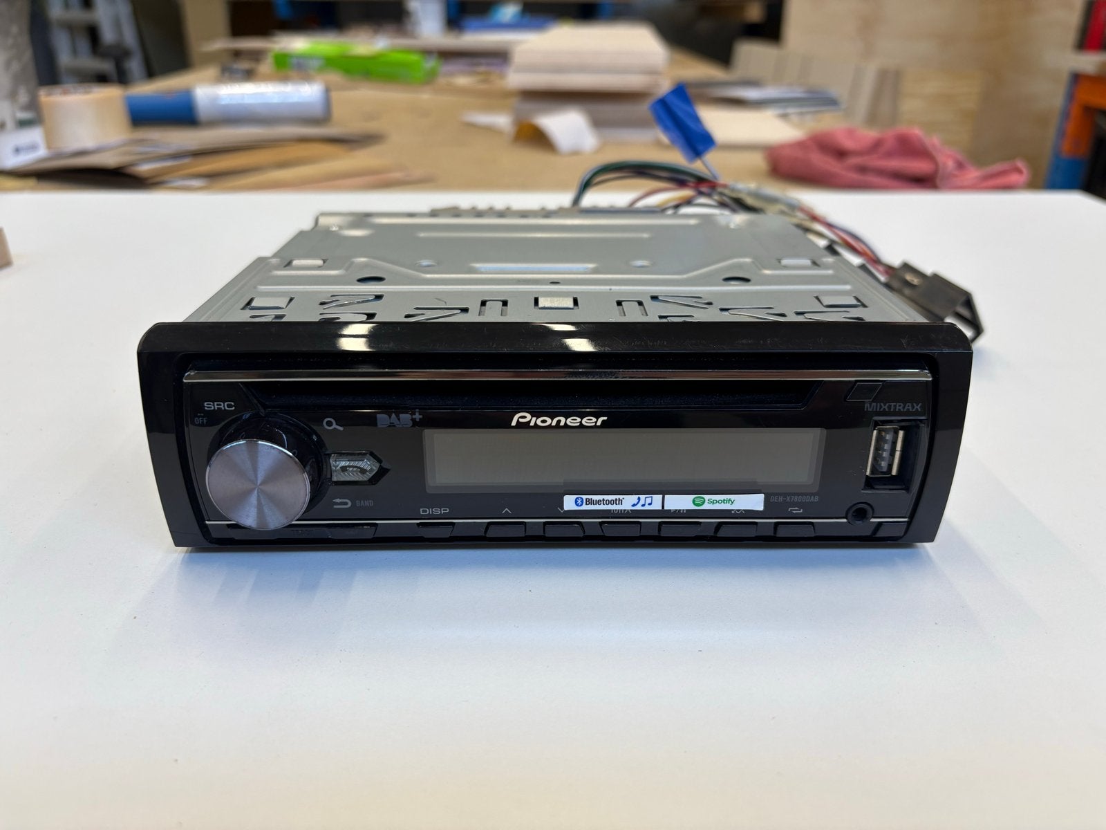 Pioneer DEH-X7800DAB Autoradio met DAB+ en Bluetooth, Ophalen of Verzenden, Zo goed als nieuw