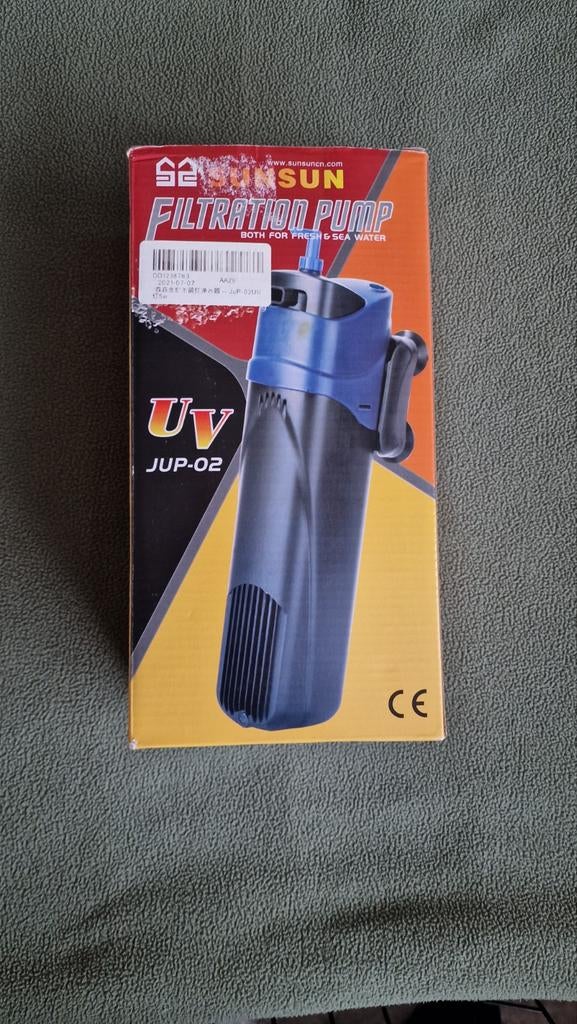 Sunsun filtration pump UV02, Ophalen of Verzenden, Zo goed als nieuw, Overige merken