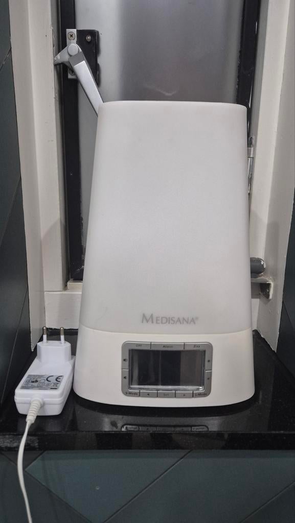 Medisana Wake-up Light Lichtwekker - Goede staat, Witgoed en Apparatuur, Wekkers, Ophalen of Verzenden, Zo goed als nieuw, Digitaal