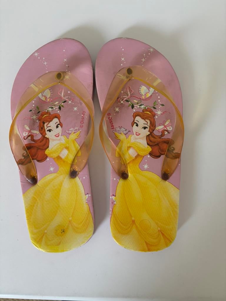 2 paar badslippers zgan maat 34 en 37, Ophalen of Verzenden, Zo goed als nieuw, Jongen of Meisje, Overige typen