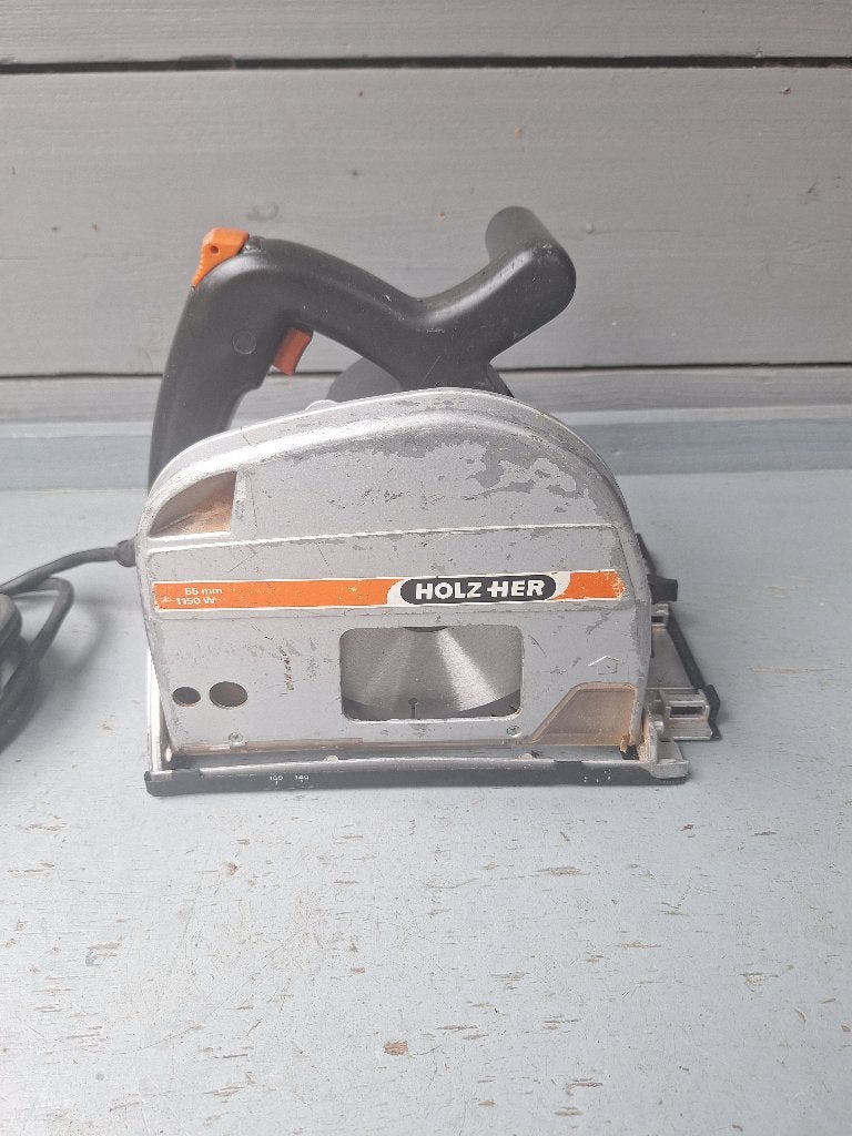 Holzher 2106 inval cirkelzaag, Gebruikt, Cirkelzaag, 600 tot 1200 watt, Ophalen of Verzenden