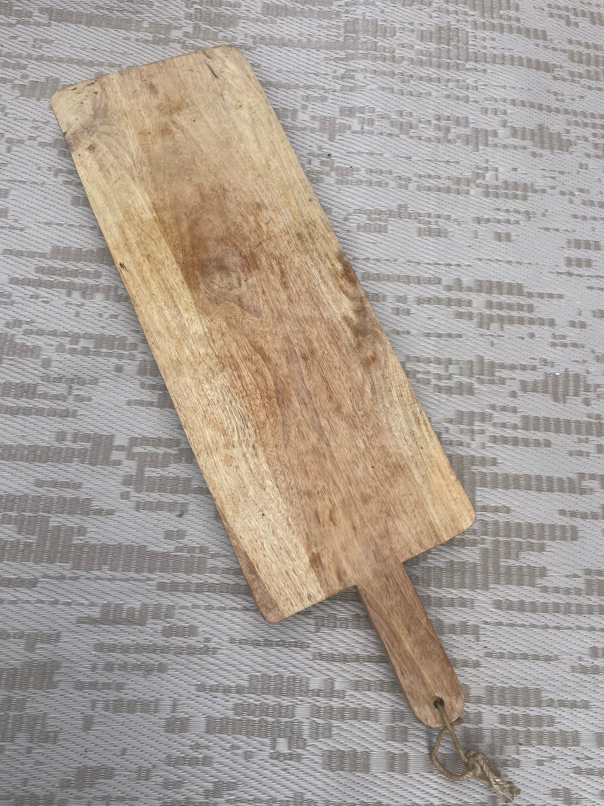 Houten rechthoekinge borrelplank, Ophalen, Zo goed als nieuw, Rechthoekig, Hout