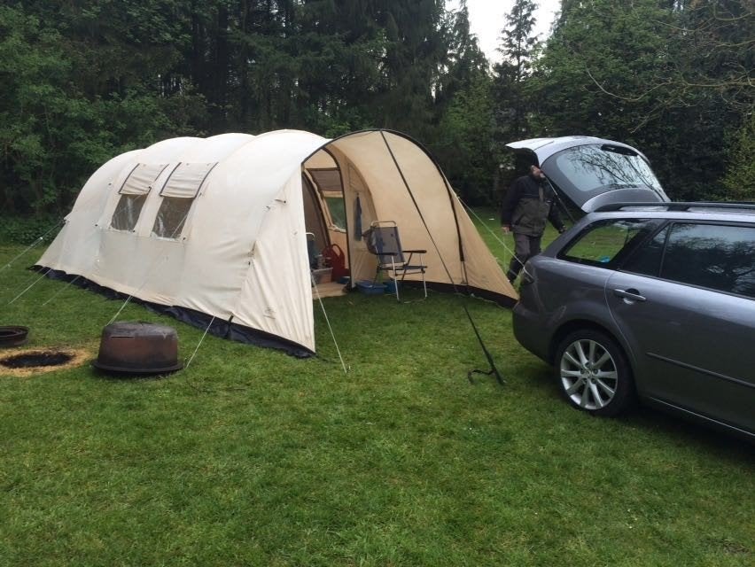 Bardani gezins tent, Caravans en Kamperen, Tenten, Gebruikt, Ophalen