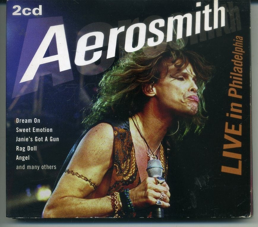 Aerosmith – Live In Philadelphia 20 nrs 2CD 2008 ZGAN, Blues Rock, Digipak, Ophalen of Verzenden, Zo goed als nieuw