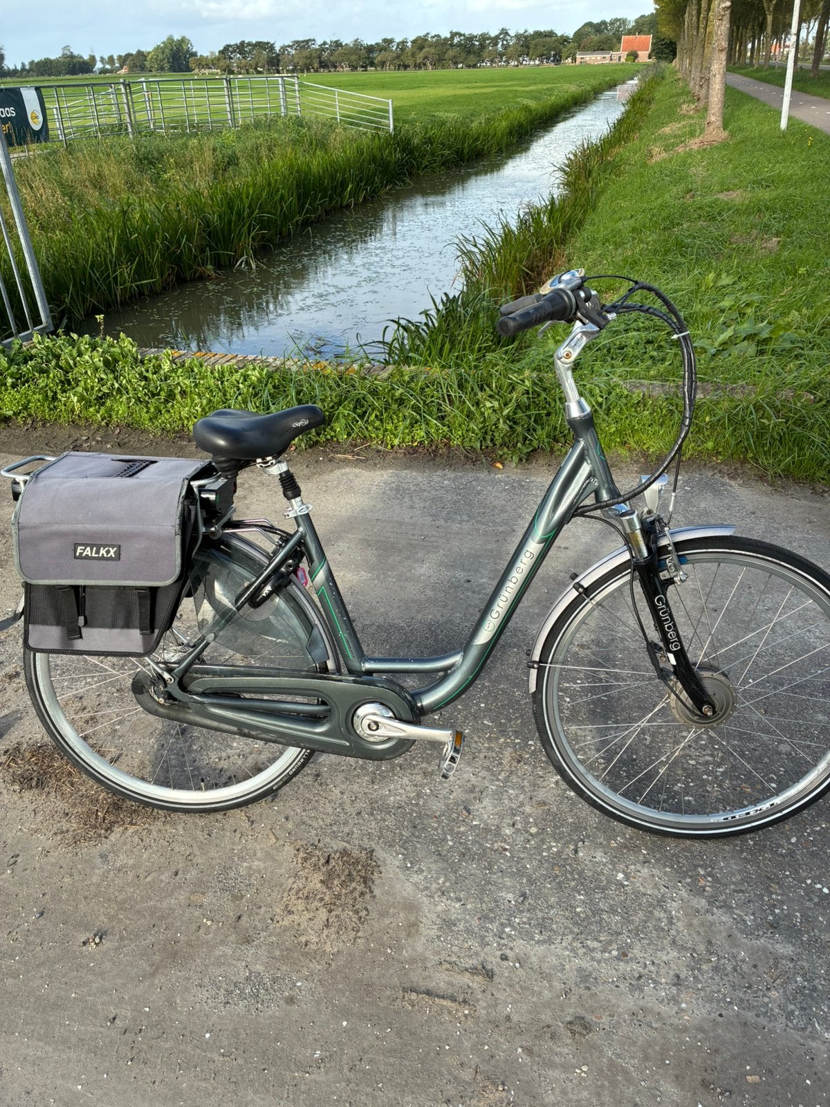 Grunberg elektriche fiets, goed onderhouden, Fietsen en Brommers, Gebruikt, 47 tot 51 cm, 50 km per accu of meer, Ophalen