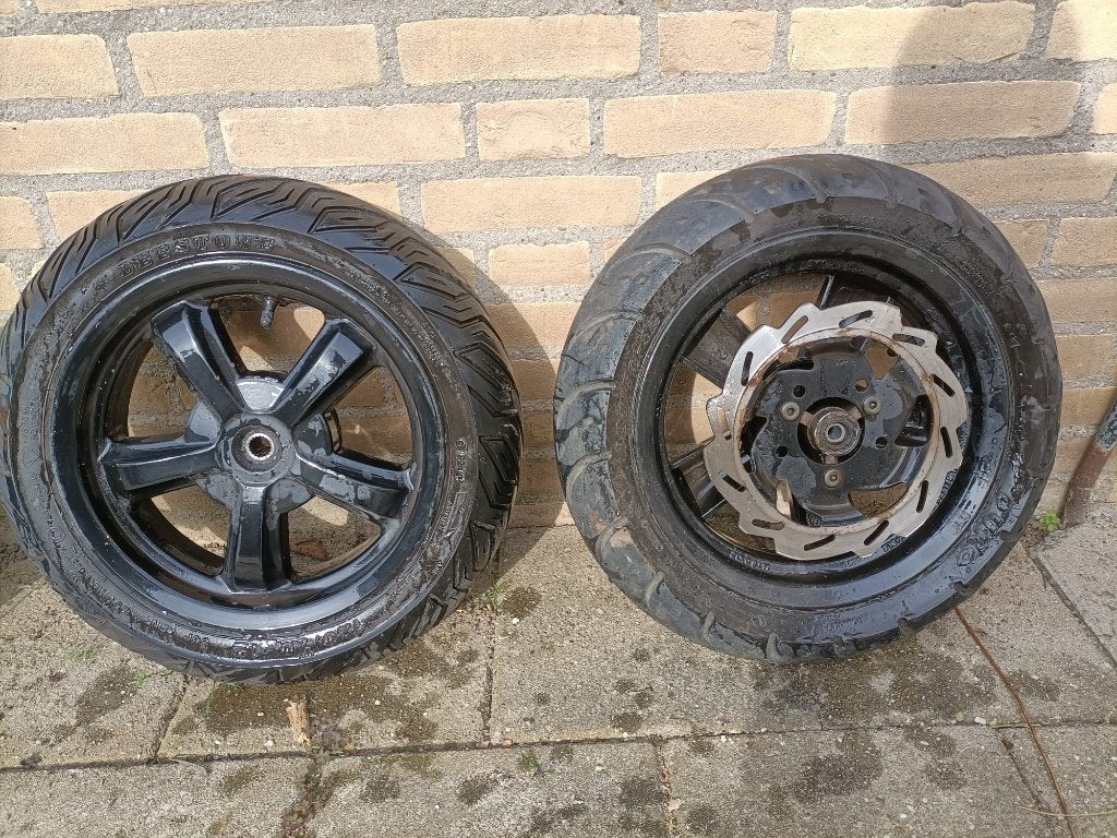 Leuke set wielen voor Sym scooter (Orbit , Xpro , Fiddle), Ophalen of Verzenden, Gebruikt, Overige typen, SYM