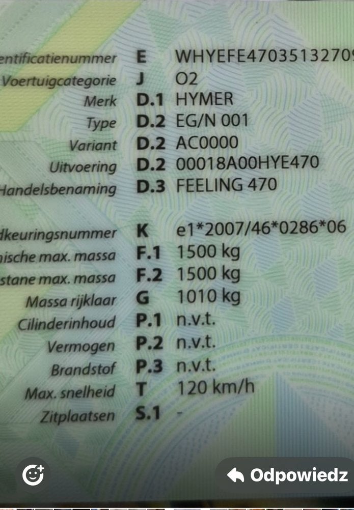 Foto 16 van Hymer Eriba Feeling 470Compacte hefdak caravan