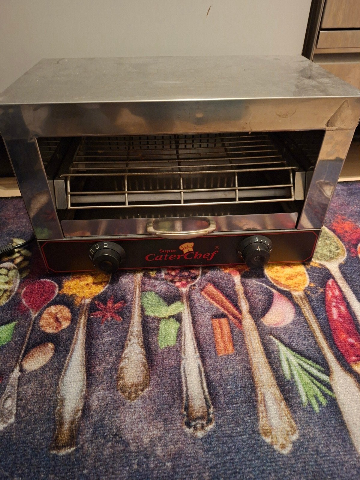 horeca caterchef kwaliteit pita grill tostigrill apparaat, Ophalen, Zo goed als nieuw, Minder dan 45 cm