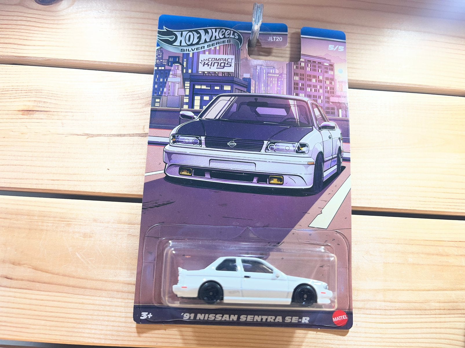 Nissan Sentra SE-R hotwheels silver series, Ophalen of Verzenden, Zo goed als nieuw, Auto