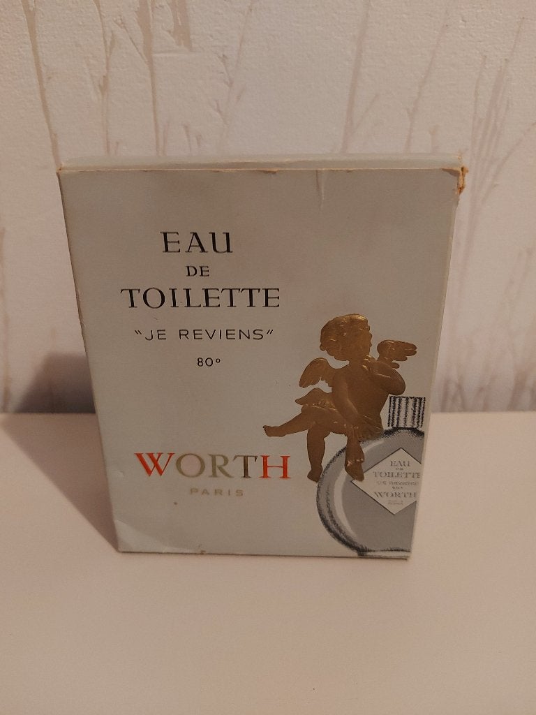 Je Reviens worth paris vintage eau de toilette parfum, Verzamelen, Parfumverzamelingen, Ophalen of Verzenden, Zo goed als nieuw