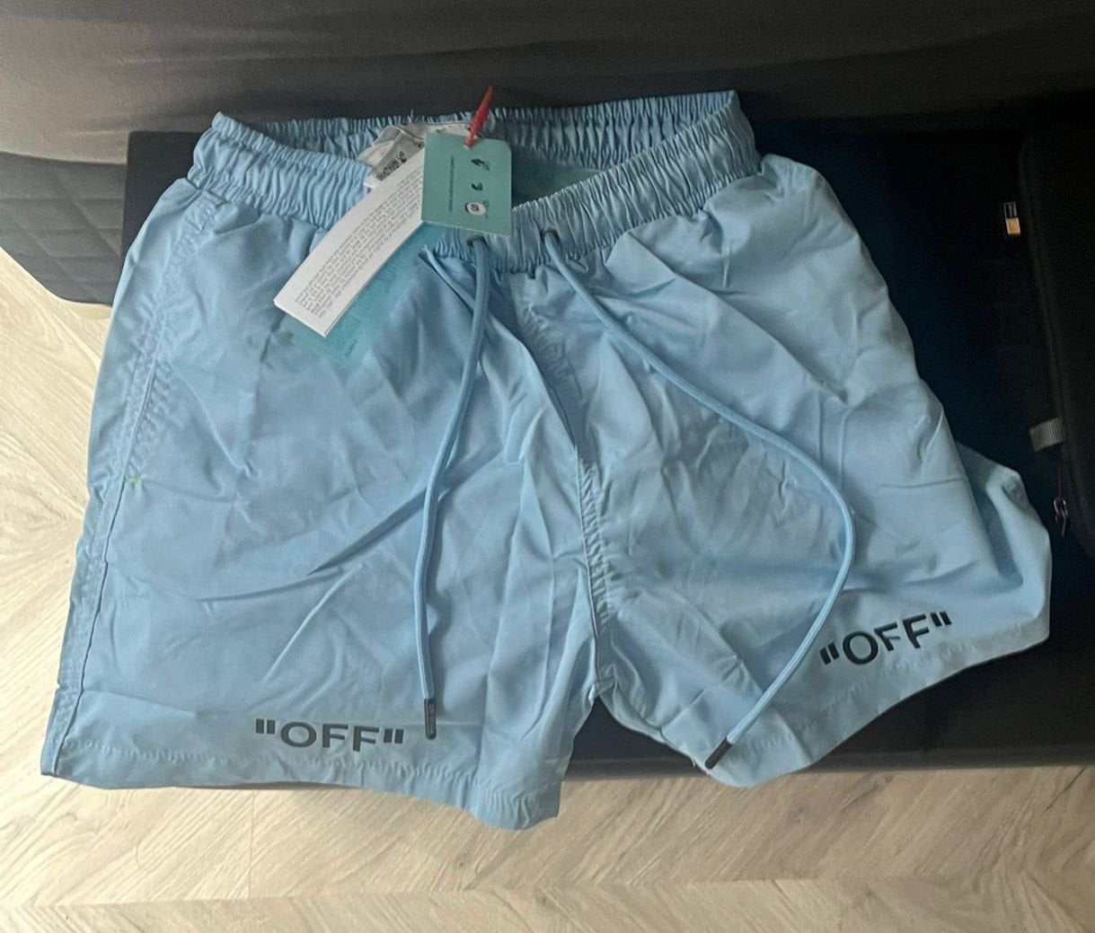 Zwembroek off w, Ophalen of Verzenden, Maat 46 (S) of kleiner, Blauw, Zwemshort