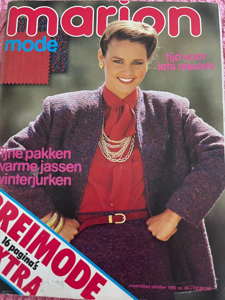 Marion Mode Naaimagazine - Oktober 1980, Verzenden, Gebruikt, Overige typen