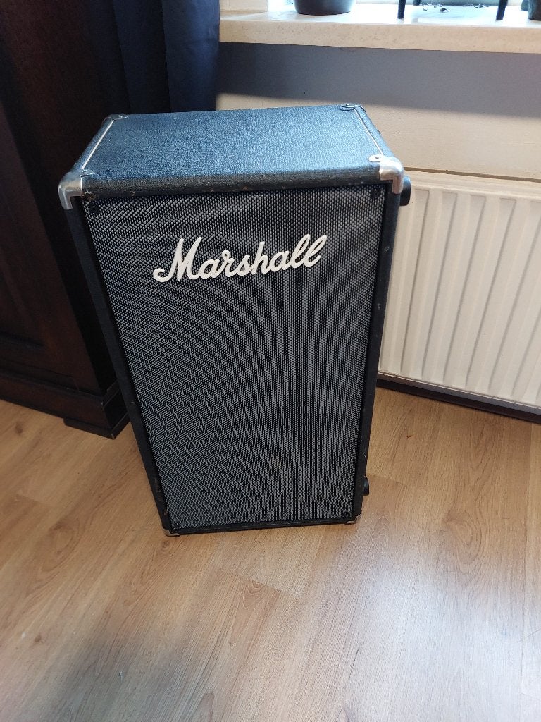 1970's 2x12 Marshall Speaker cabinet + Celestion K12H-100