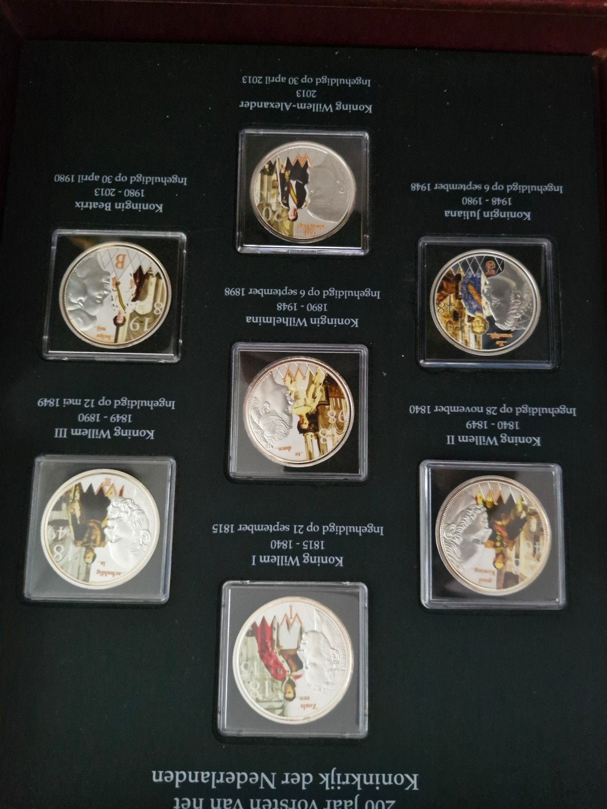 vorsten 7x, Ophalen of Verzenden, Koning Willem III