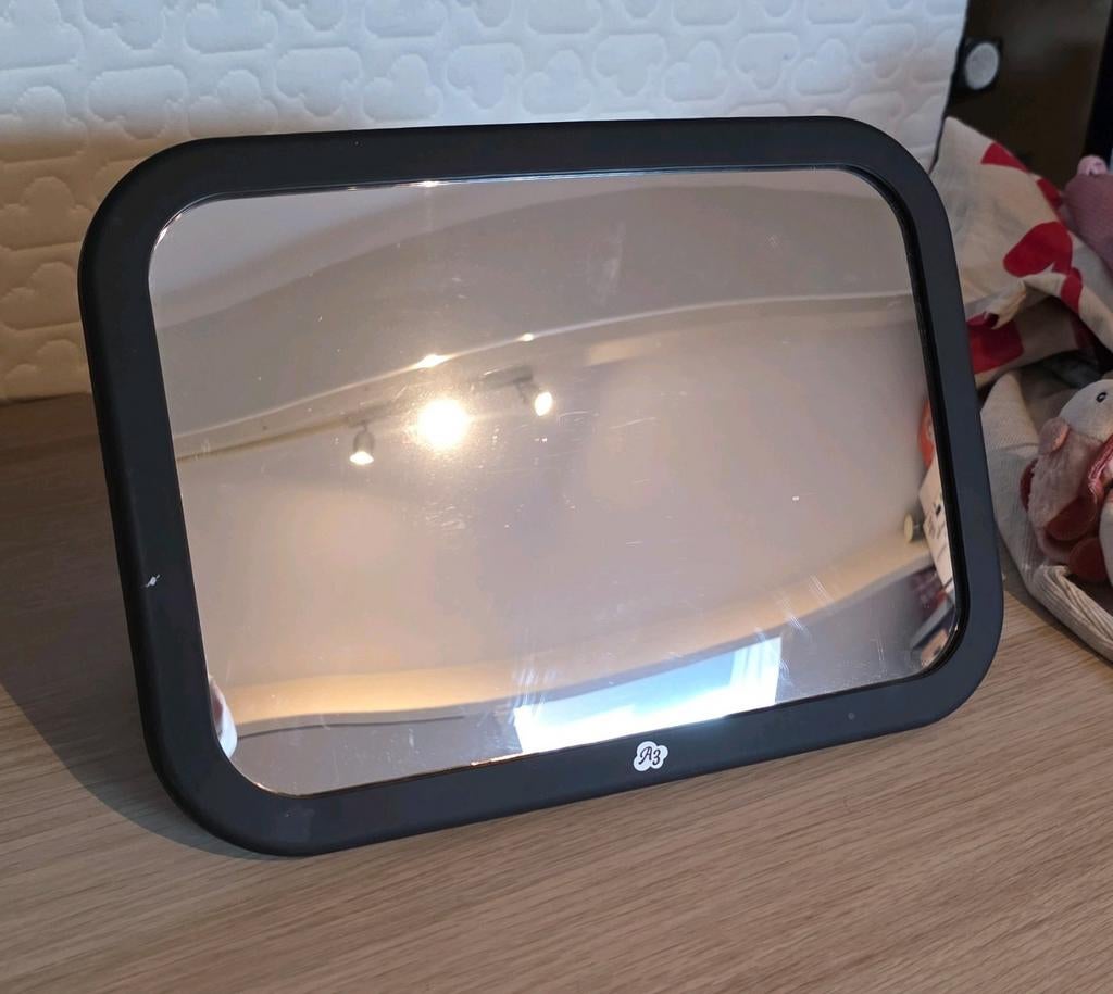 Baby achterbank auto spiegel, Kinderen en Baby's, Autostoeltjes, Overige methoden, Zo goed als nieuw, 0 t/m 13 kg, Ophalen