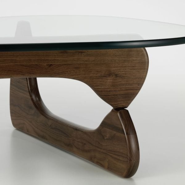 Nieuwe Vitra Noguchi salontafel (origineel, ongebruikt!), Ophalen, 50 tot 100 cm, 100 tot 150 cm, Glas