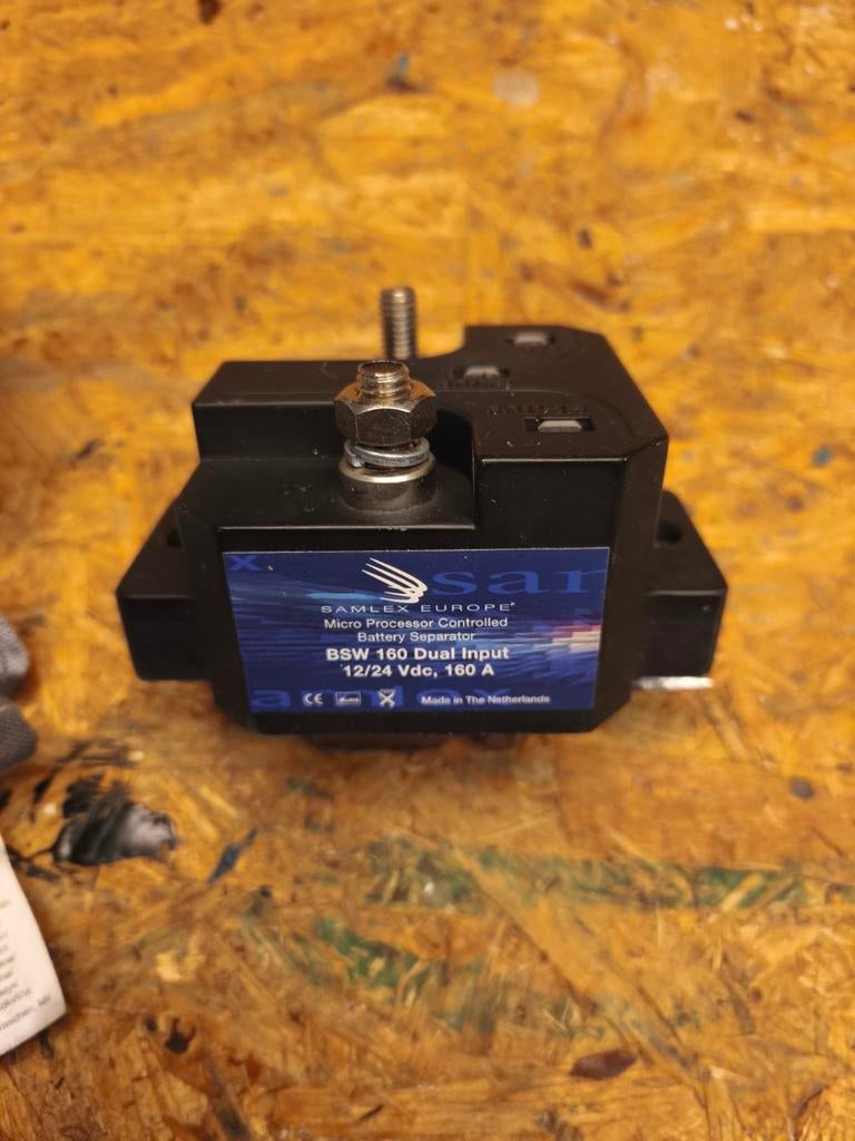 Samlex Europe BSW 160 Accu Scheider 12/24V 160A, Ophalen of Verzenden, Gebruikt, Universele onderdelen