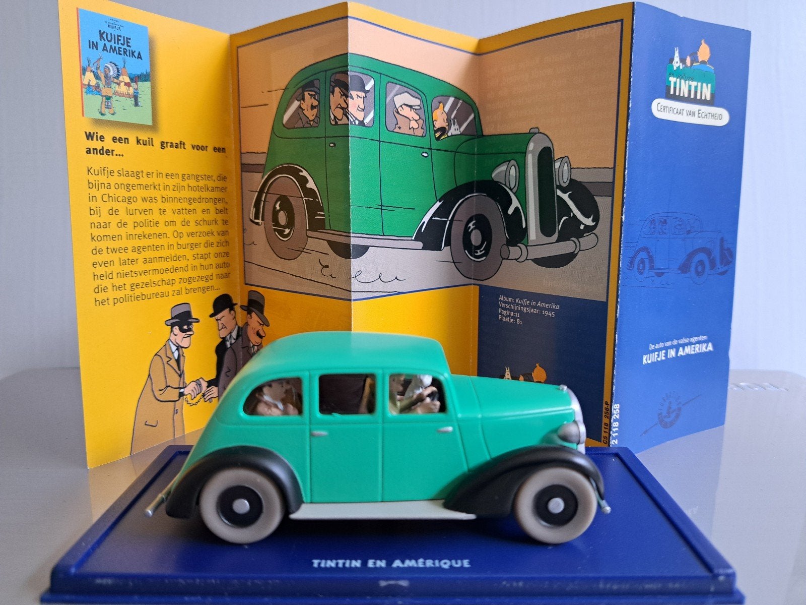 Kuifje, Graham Six 1935, "Kuifje in Amerika", 1:43, Ophalen of Verzenden, Nieuw, Auto, Overige merken