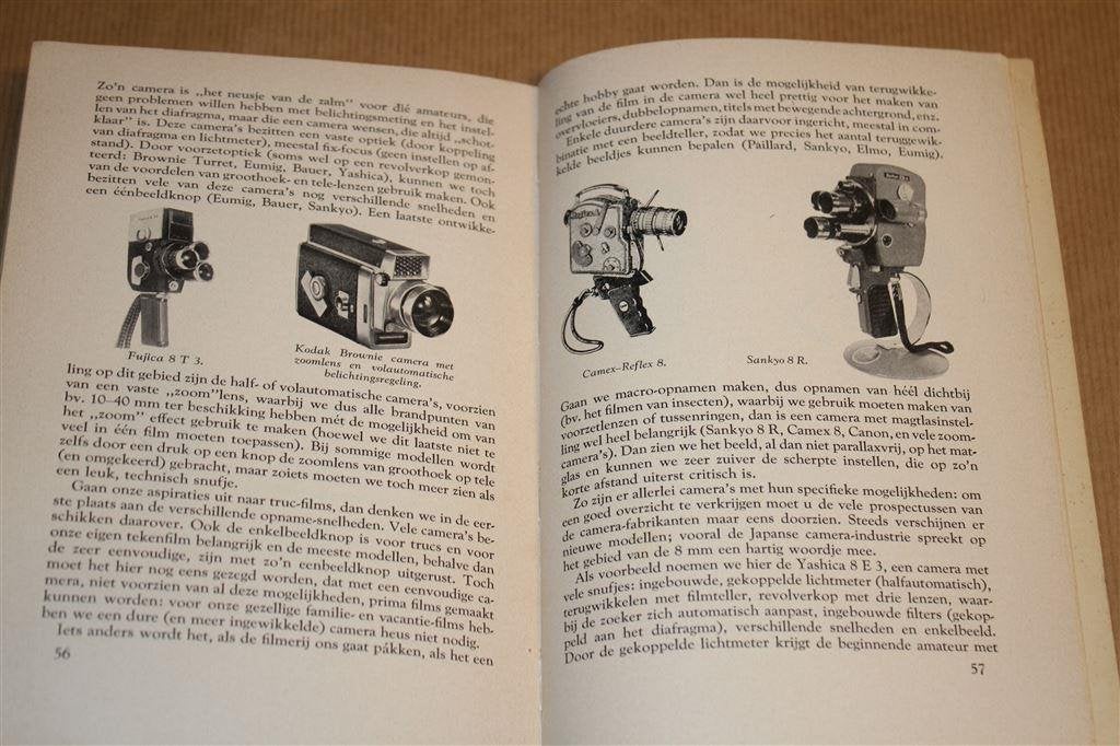 Smalfilmen door amateurs. Freddy Lievense. 1962., Ophalen of Verzenden, Gelezen, Fotografen