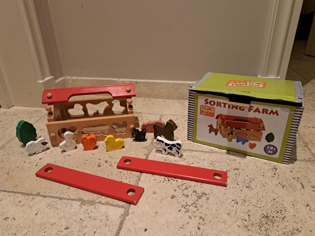 Houten vormen boerderij, Ophalen, Gebruikt, Jongen of Meisje