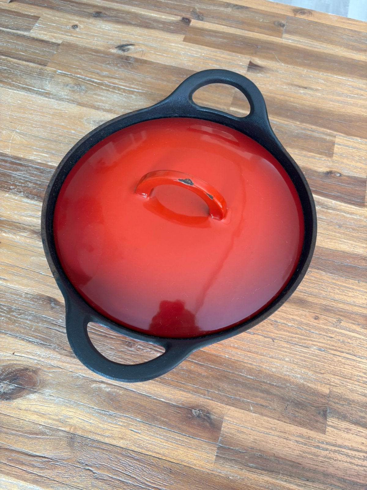 Hackman Gietijzeren Braadpan - Rood, Ophalen, Gebruikt, Gietijzer, Koekenpan of Braadpan