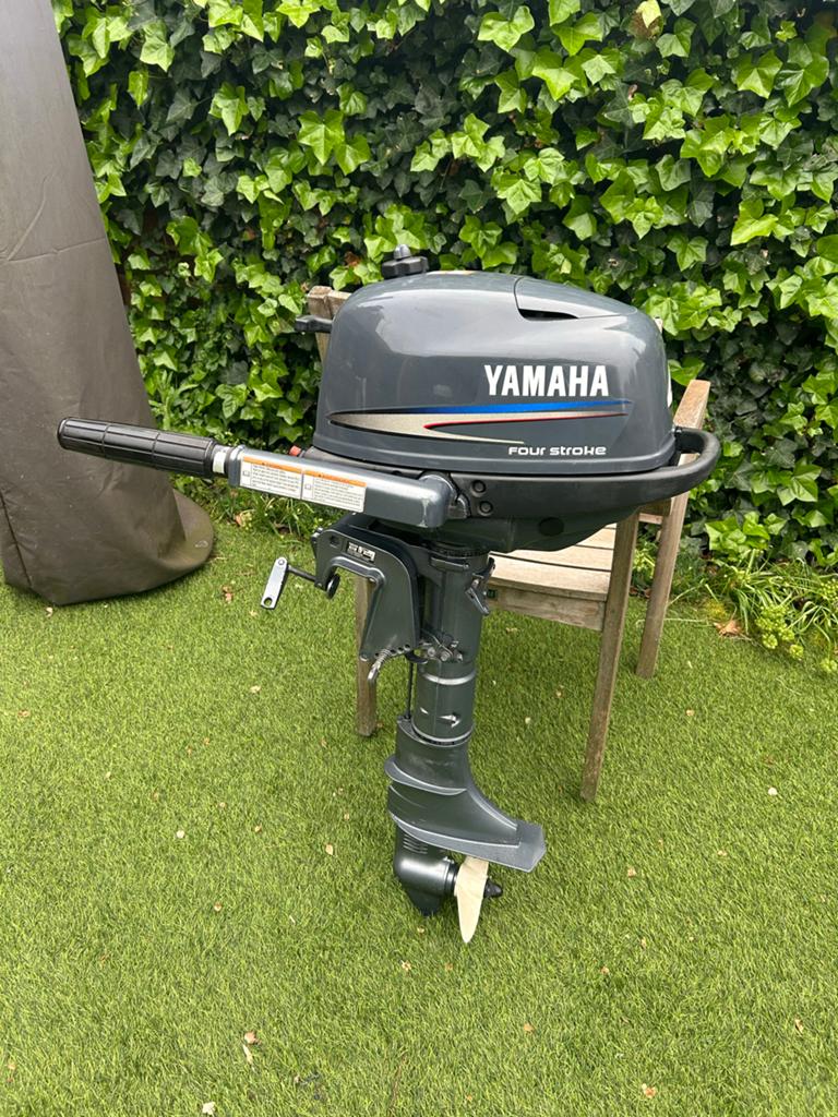 Yamaha 4pk 4-takt kortstaart buitenboordmotor 2008, Watersport en Boten, Buiten- en Binnenboordmotoren, Ophalen, Gebruikt, Minder dan 5 pk
