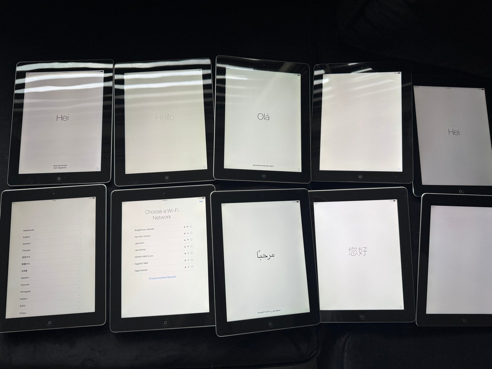 Apple iPad 4 a1458 Wi-Fi - 16gb 10 stuks, Computers en Software, Apple iPads, 10 inch, Gebruikt, Apple iPad Air, Ophalen of Verzenden