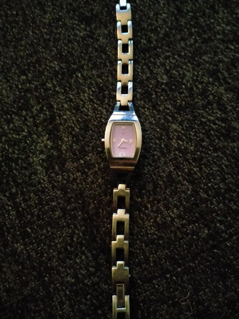 Fossil dames design horloge, Staal, Staal, Fossil, Polshorloge