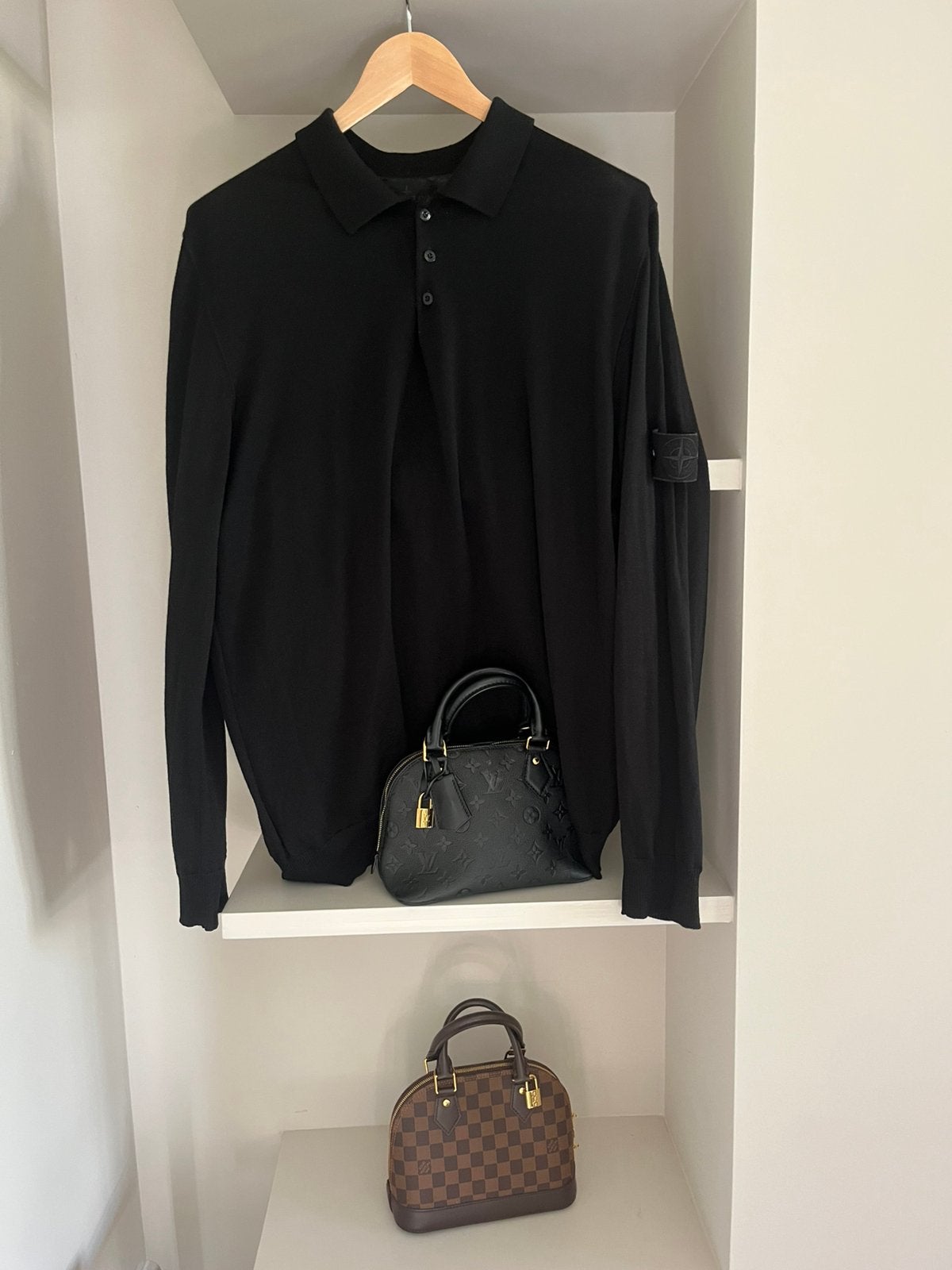 Stone island black edition trui met lange mouw, Kleding | Heren, Ophalen, Zo goed als nieuw, Maat 56/58 (XL), Zwart