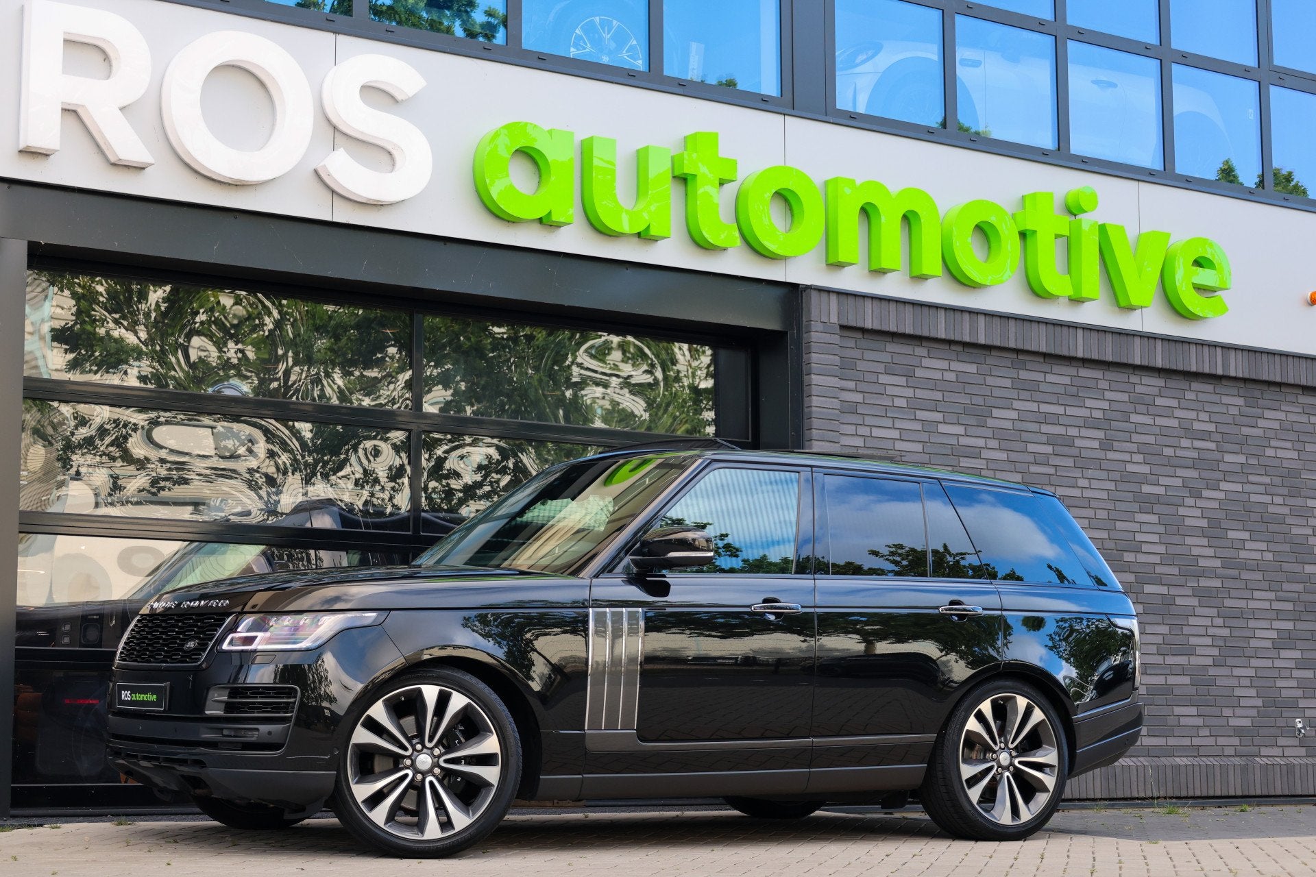 Land Rover Range Rover 5.0 V8 SC SVAutobiography Dynamic | N, Auto's, Automaat, Dealer onderhouden, Zwart, Leder