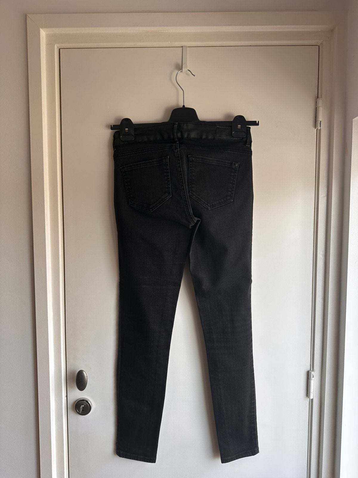 SuperTrash coated skinny jeans - front coating - Maat 28, Zwart, Ophalen of Verzenden, Maat 36 (S), Lang