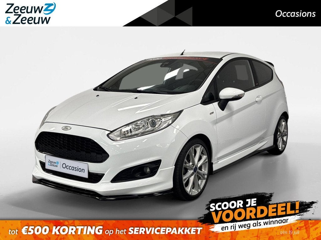 Ford Fiesta 1.0 EcoBoost ST Line NAVI AIRCO CRUISE CONTROLE, Auto's, 12 maanden, Euro 6, Origineel Nederlands, Bedrijf