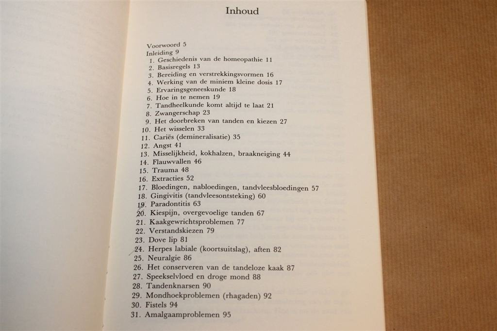 De Homeopathische Tandarts — Preventief & Tandheelkunde, Ophalen of Verzenden, Gelezen, Overige onderwerpen, Achtergrond en Informatie