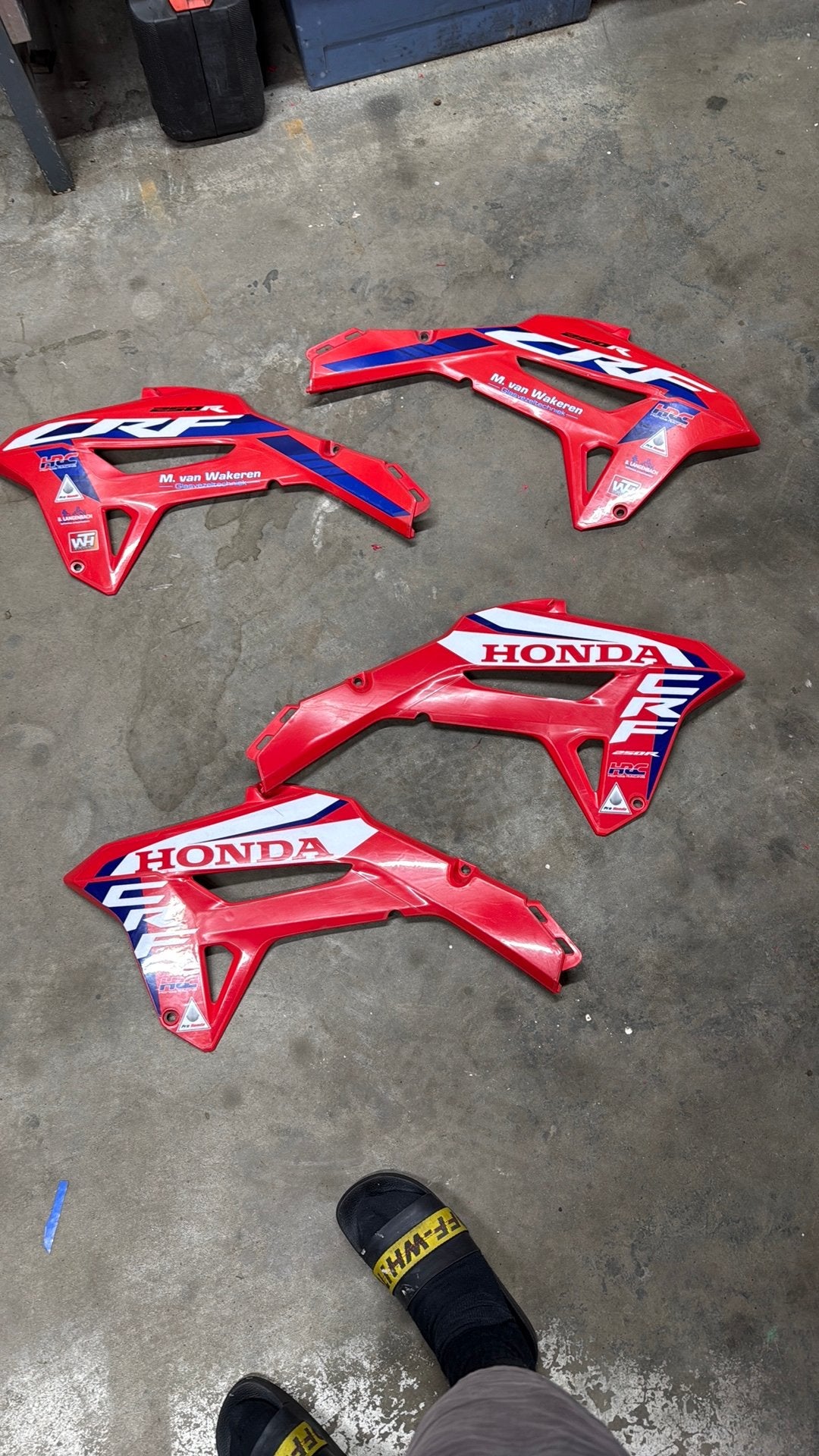 Radiator kappen honda crf 2024, Ophalen of Verzenden
