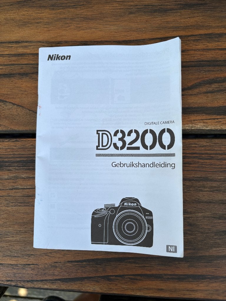 nikon d3200, Gebruikt, Spiegelreflex, Nikon, Geen optische zoom
