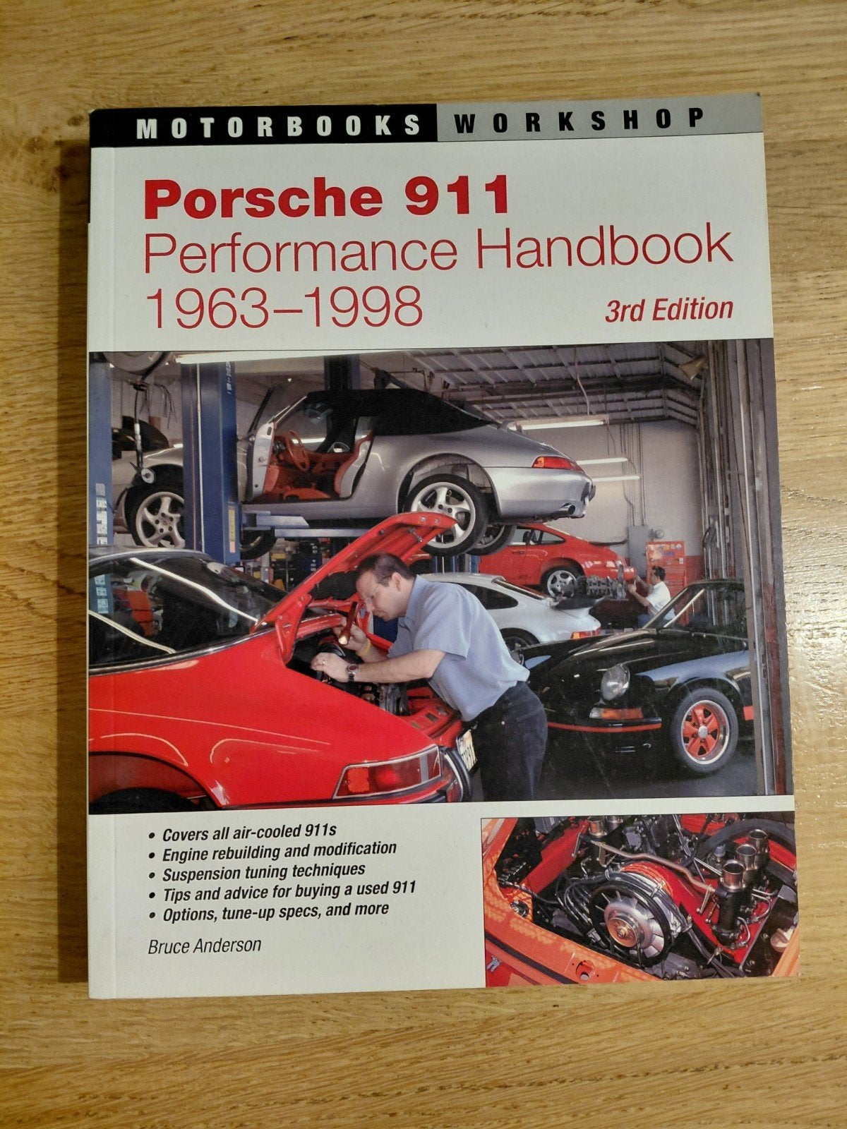 Porsche 911 Performance Handboek 1963-1998 3e Editie, Boeken, Ophalen, Zo goed als nieuw, Porsche, Bruce Anderson