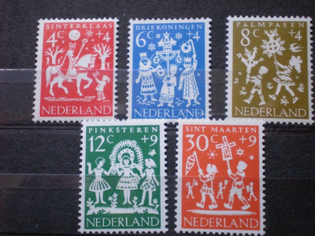 Nederland NVPH 759-763 Postfris ( T 46)..€ 0,45, Ophalen of Verzenden